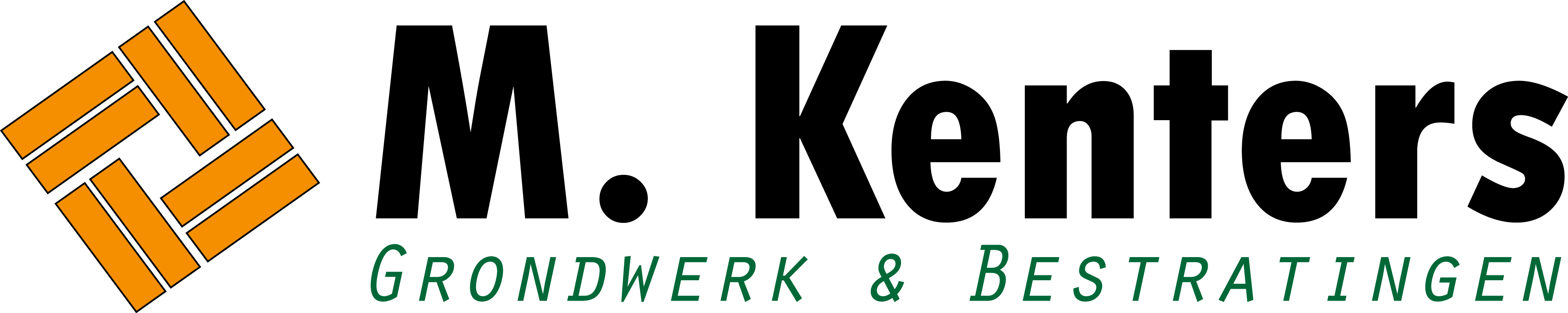 M. Kenters Grondwerken & Bestratingen logo