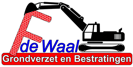 F. de Waal Grondverzet & Bestrating logo