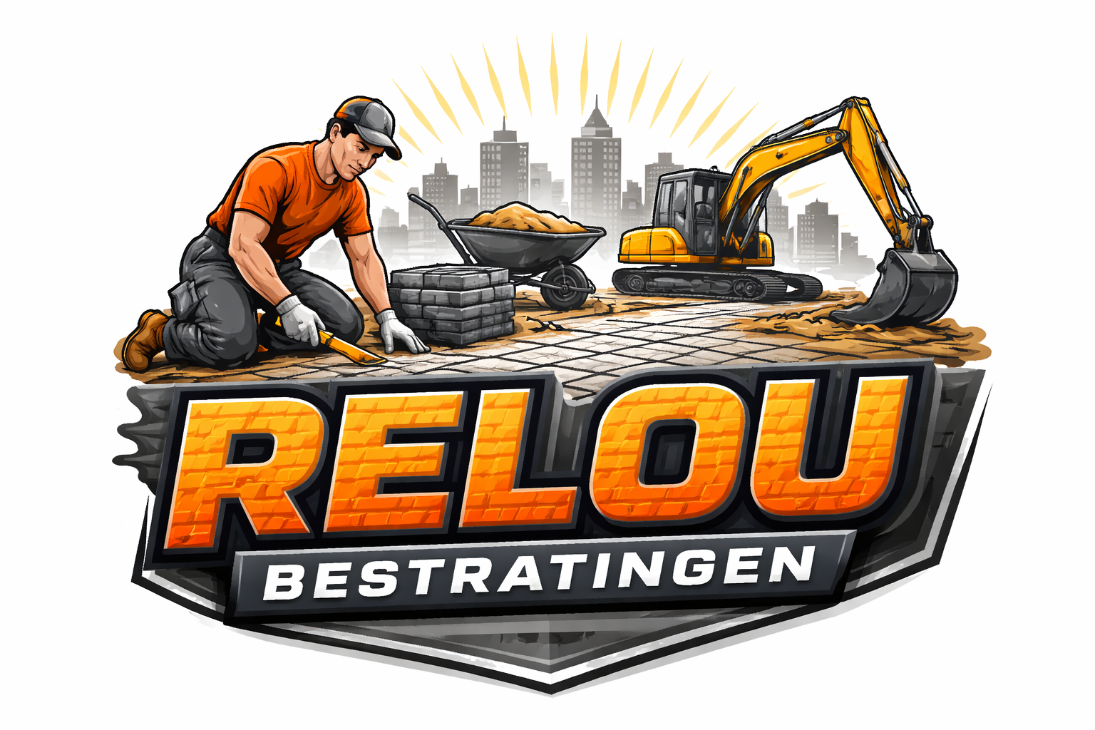 Relou bestratingen logo