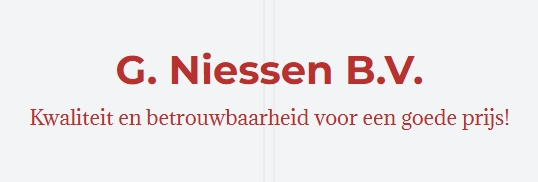 G. Niessen B.V. logo