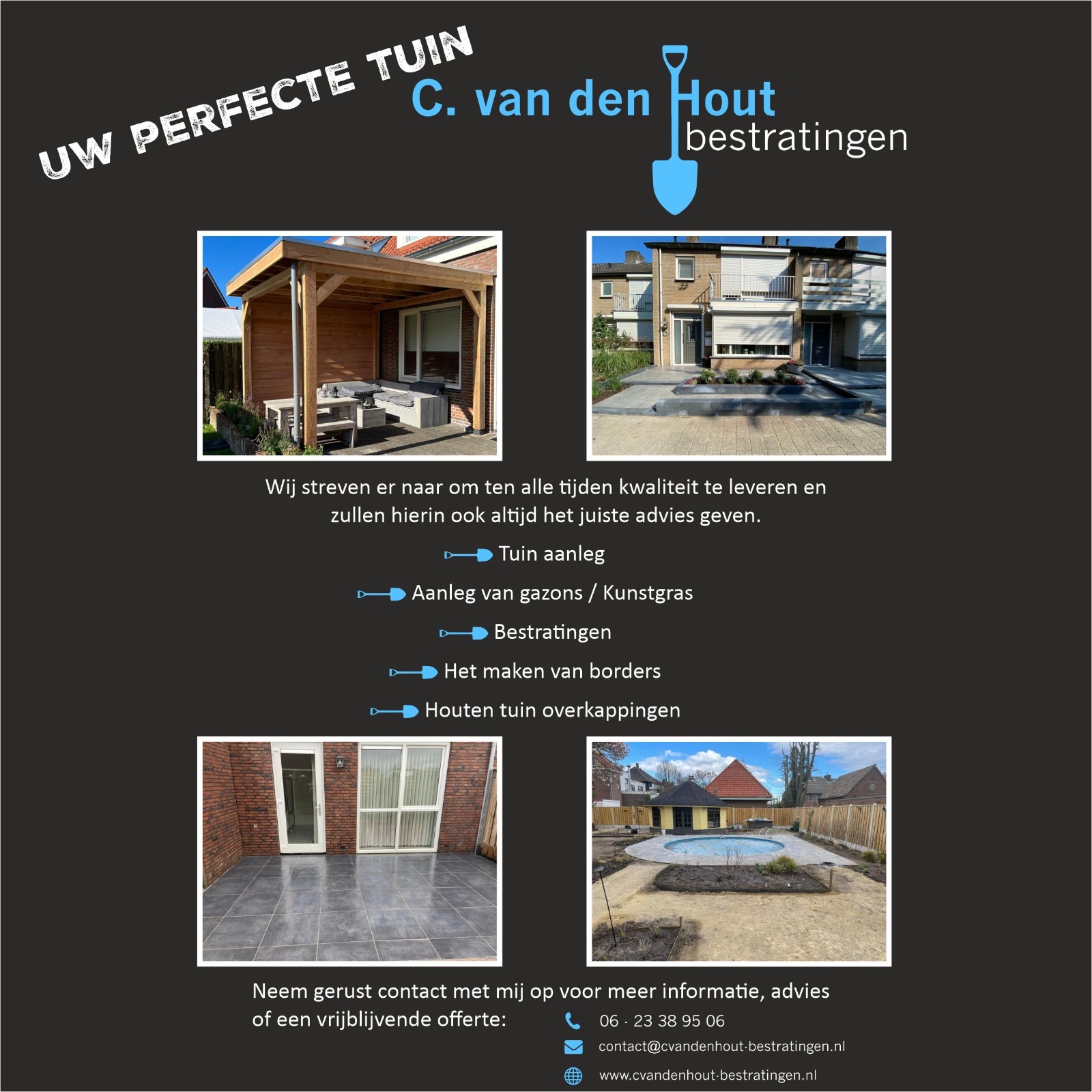 C van Den Hout Bestratingen logo