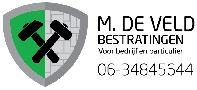 M. de Veld Bestratingen logo