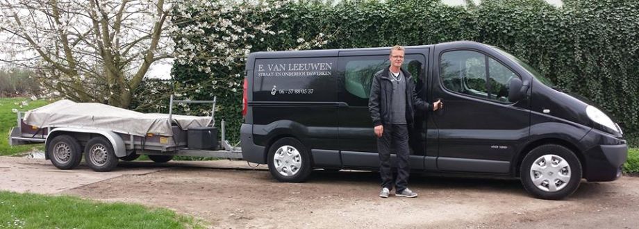 E. van Leeuwen straat- en onderhoudswerken logo